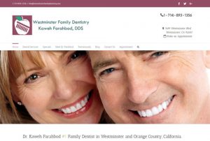 dental website design dental office website